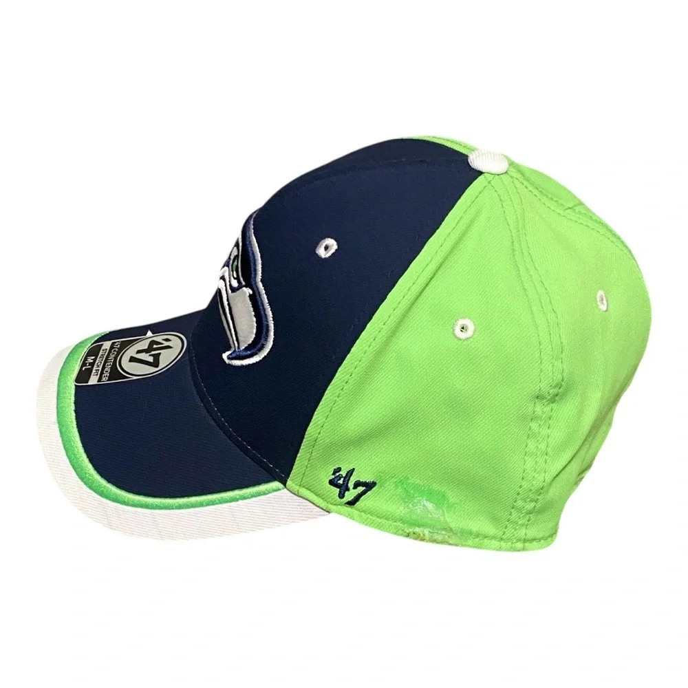 Boys Seattle Seahawks '47 Brand Contender Stretch Fit hat.